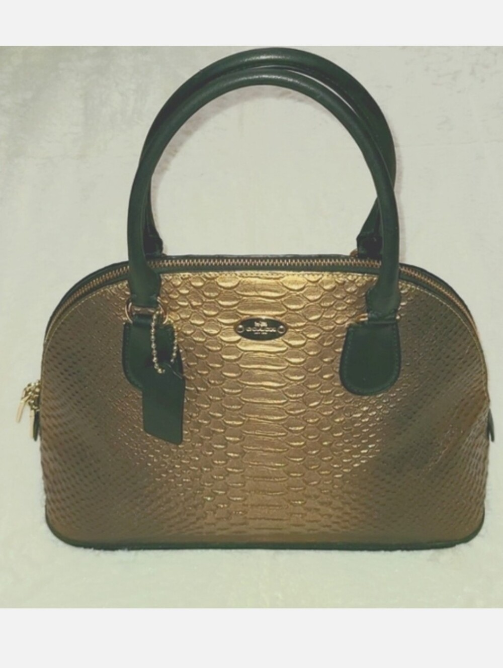 Coach Cora Domed Satchel Purse